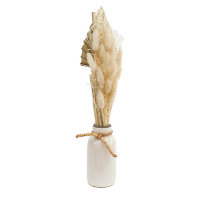 40 cm H Preserved Mixed Assortment in Ceramic Vase