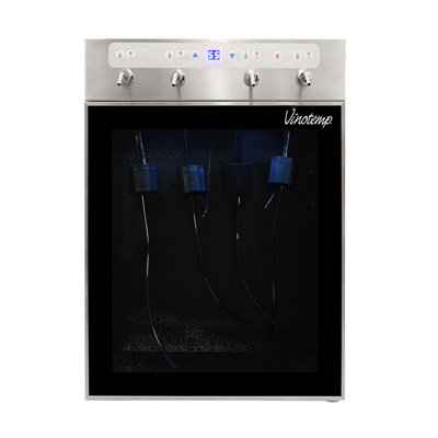 Vinotemp WineSteward Wine Dispenser with Push Button Control