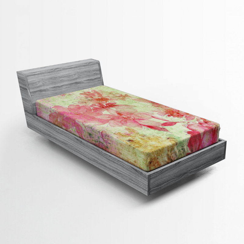 Drap-housse à fleurs, Simple TG
