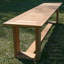 Banc de parc en teck