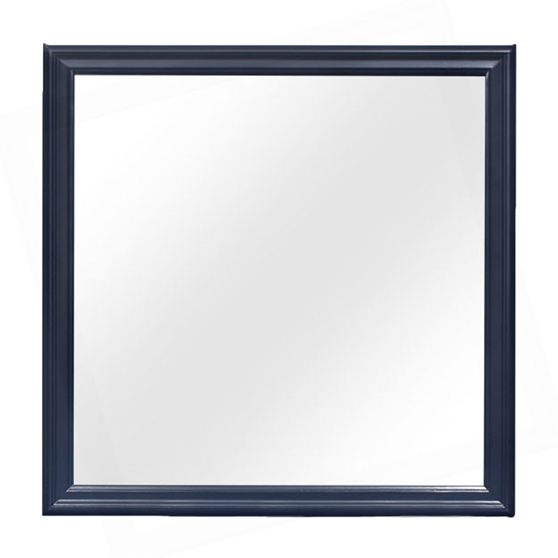 Miroir Charlston Blue (miroir inclus seulement), Bleu