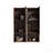 Cc1014s110.309  Black & Walnut Bathroom Floating Side Cabinet, Wall-Mounted Storage Cabinet For Small Space, Kd-594760636