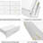 6 Dresser For Bedroom - Ample Room, Build In White Finish Contemporary Whitewash Smooth & Functional