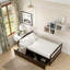 Lit plateforme simple avec deux tiroirs-1867701121