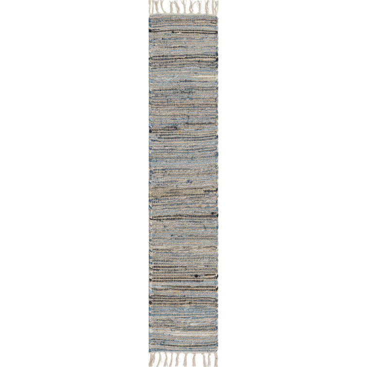 Holly-Rose Cotton Striped Indoor Rug