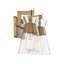 Cyclade 2 Light Transparent Dimmable Vanity Light-70337320