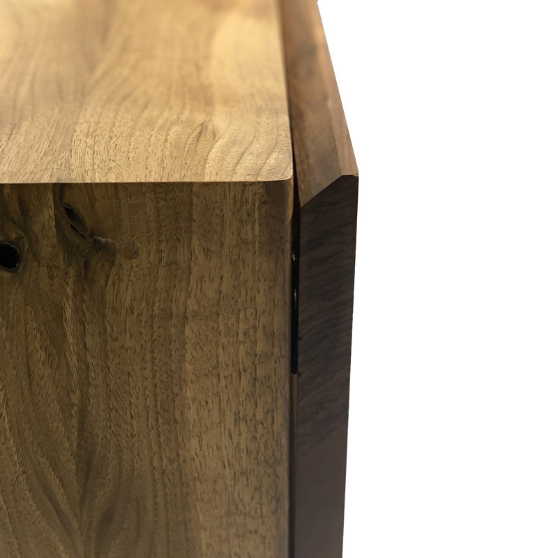Milon 86.6'' W Solid Wood Credenza