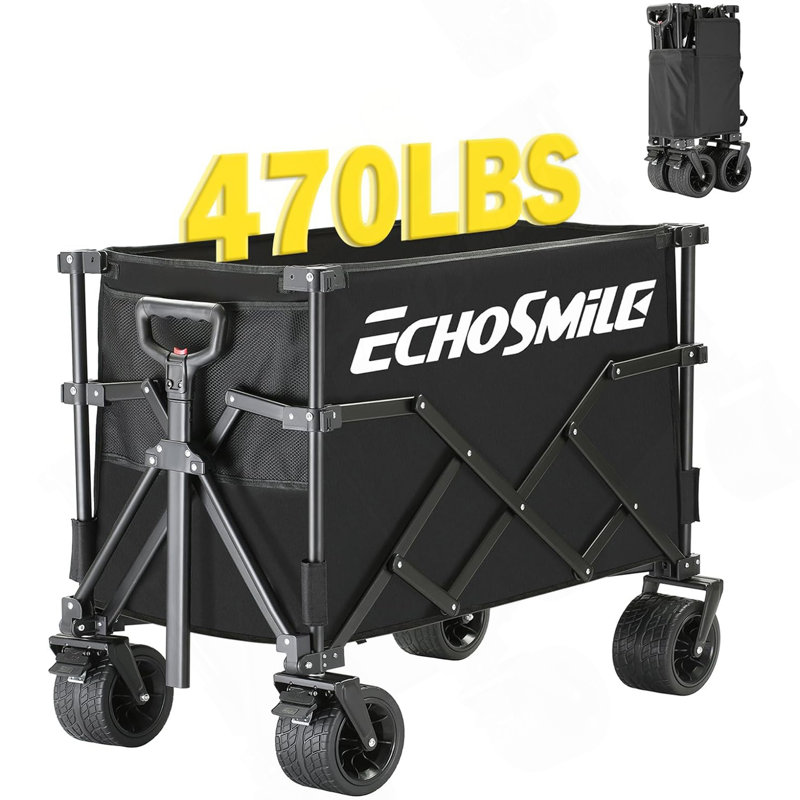 Plus grand campeur noir avec poche intérieure amovible SKU: GCC130BBHQ