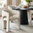 47"-83" Extendable Oval Dining Table Set With Upholstered Boucle Chairs, 3-In-1 Expandable Modern Dining Set-126302309