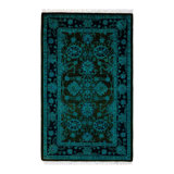 Fine Vibrance One-of-a-Kind 2' 8" X 4' 4" Hand Knotted Area Rug