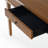 Haden 1 Drawer Reeded Desk-1714832769