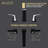 Widespread 2-handle Bathroom Faucet with Drain Assembly-87497620