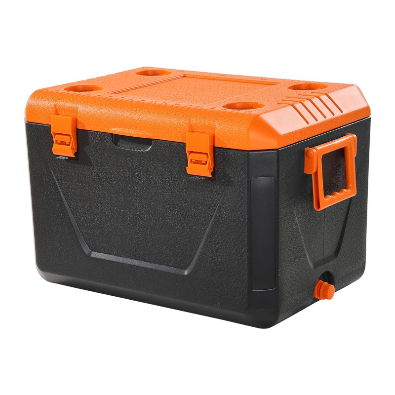 Glacière portative isotherme 63 pintes avec capacité 90 canettes avec porte-gobelet