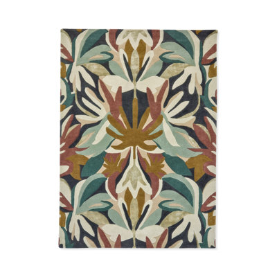 Hand Tufted Floral Area Rug