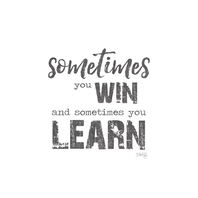 Sometimes You Win by Marla Rae - Wrapped Canvas Gallery-Wrapped Canvas Giclée, 30.48 cm H x 30.48 cm W