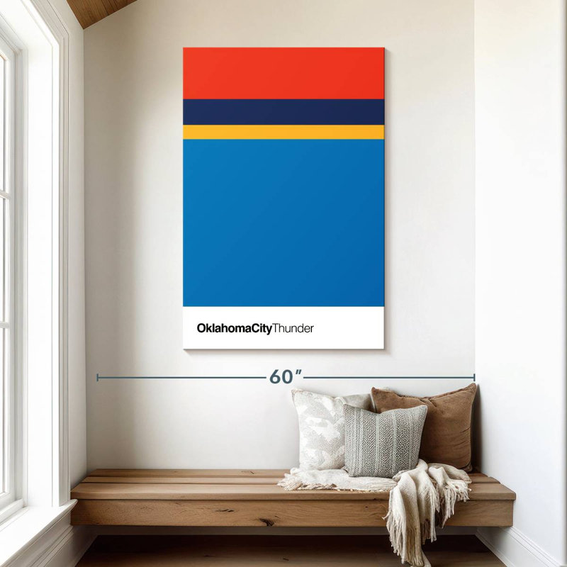 Sirci Oklahoma City Thunder, H 48 po x l 32 po