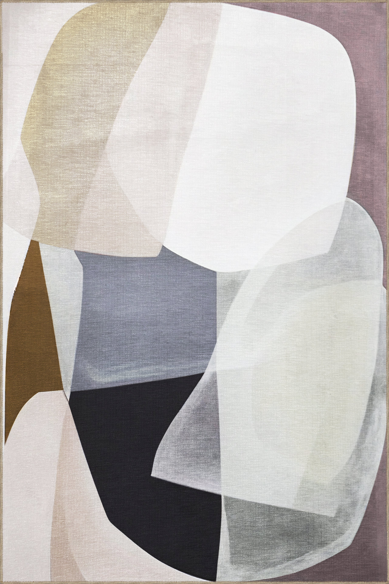 Orren Ellis Multi-Colored Abstract Patterned Modern Decorative Rug ...