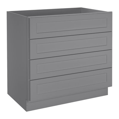 Hardwood Ready-to-Assemble Plywood Standard Drawer Base Cabinet