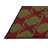 Machine Washable Trellis Red Area Rug-1869002508