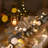 Pre-Lit Christmas Garland With Light For Mantle, Lighted Battery Operated Xmas Garland With Ball For Front Door Fireplace Table Centerpiece Outdoor Window Home Decor-247883502-247883490