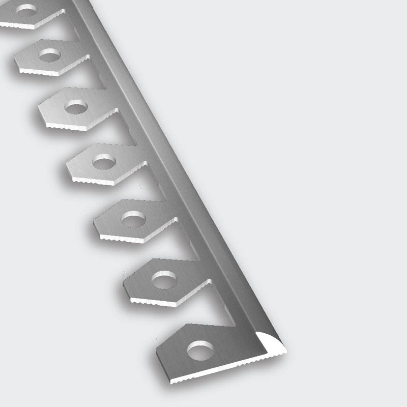 Ard-a-050-a1-b, réducteur en aluminium sans lèvre, planchers de 4 à 5 mm, pliable