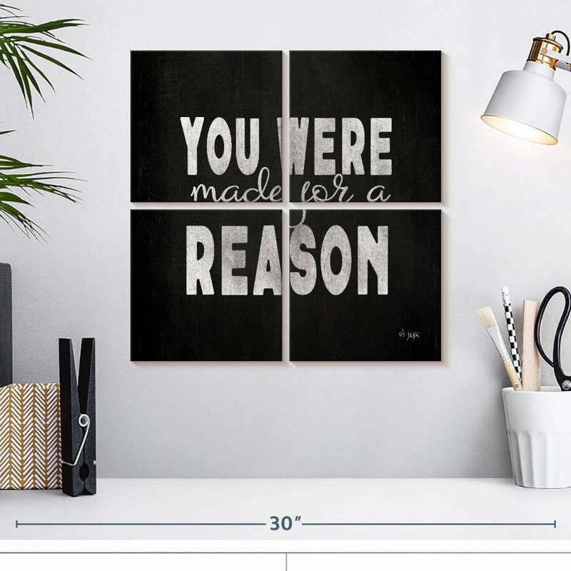 Made For A Reason, 18" H x 18" W
