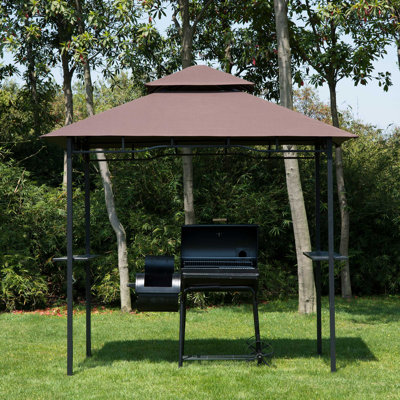 8' W x 5' D Gazebo Greenhouse