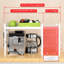 Afsana Steel Baker's Rack with Microwave Compatibility-1860927201