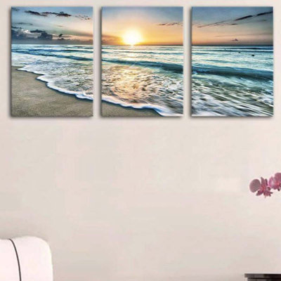 3 Piece Wrapped Canvas Print