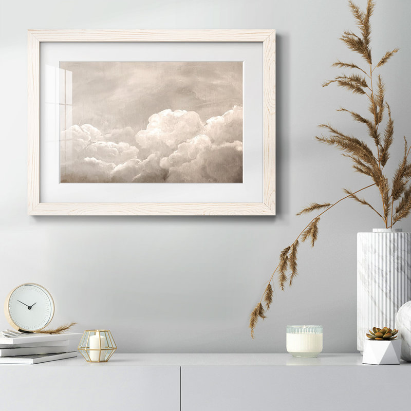 Nuage peint I, Blanc, H 28 po x l 42 po x P 1,5 po