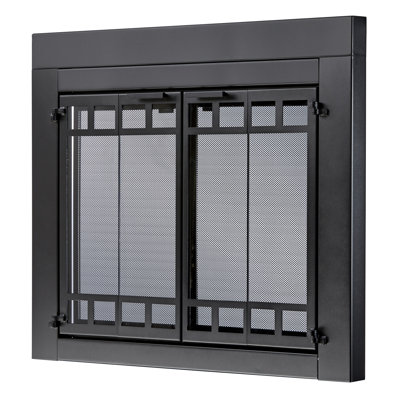 Cabinet Steel Fireplace Door