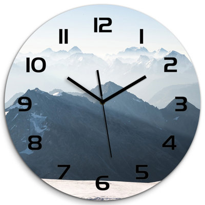 Joevani Glass Wall Clock