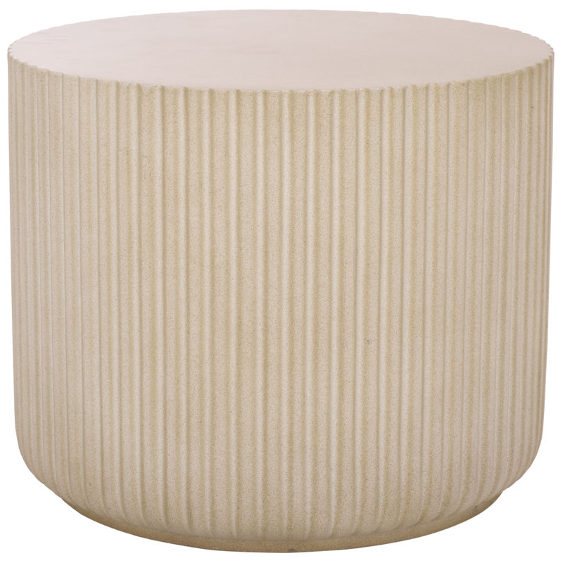 Table d'appoint Napa, Beige, 18.1"