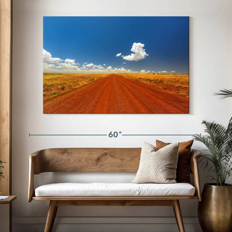 Mehar Australian Outback Road, H 34 po x l 51 po