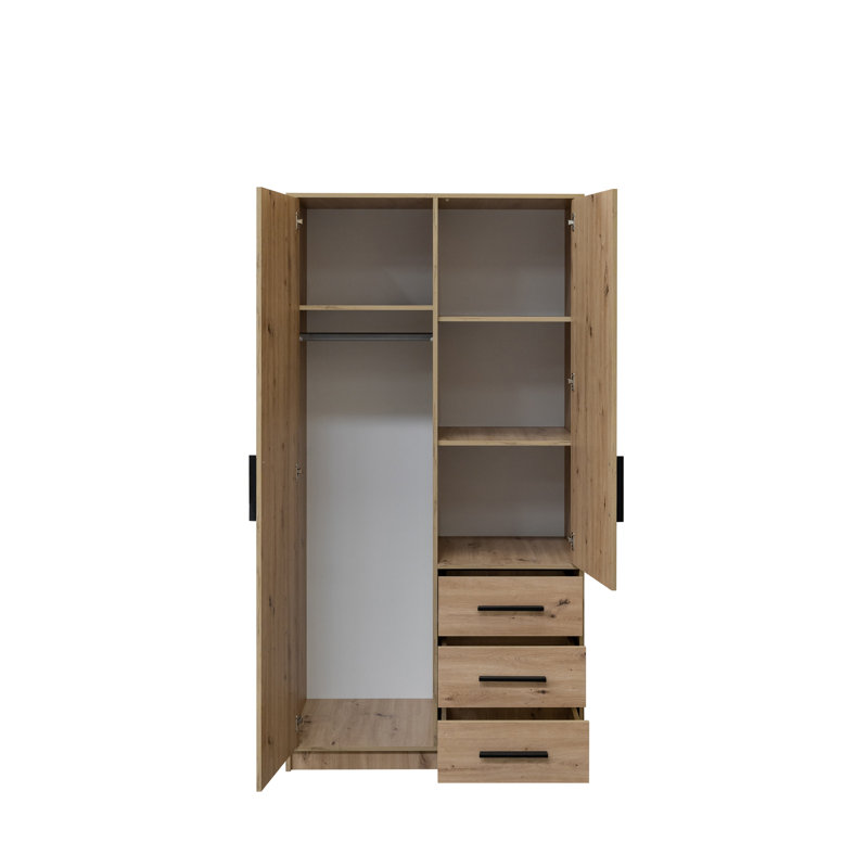 Bojan Manufactured Wood Wardrobe