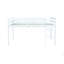 Lit mezzanine double en bois d'hévéa avec échelle-177207476-177207475