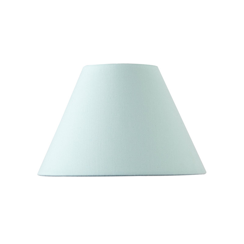 Cotton Cone Lamp Shade ( Screw On ) in Blue, 13cm H x 20cm W x 20cm D