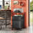 2 Drawer Mobile File Cabinet, Fabric Vertical Filing Cabinet With Open Storage Shelf,Rolling Printer Stand-110733094