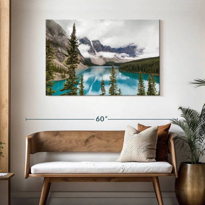 Alvord charmant lac Moraine, H 30 po x l 45 po