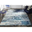 Canyon Cotton Abstract Area Rug in Blue-1887471797