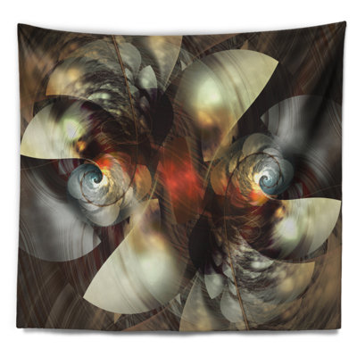 Abstract Polyester Tapestry