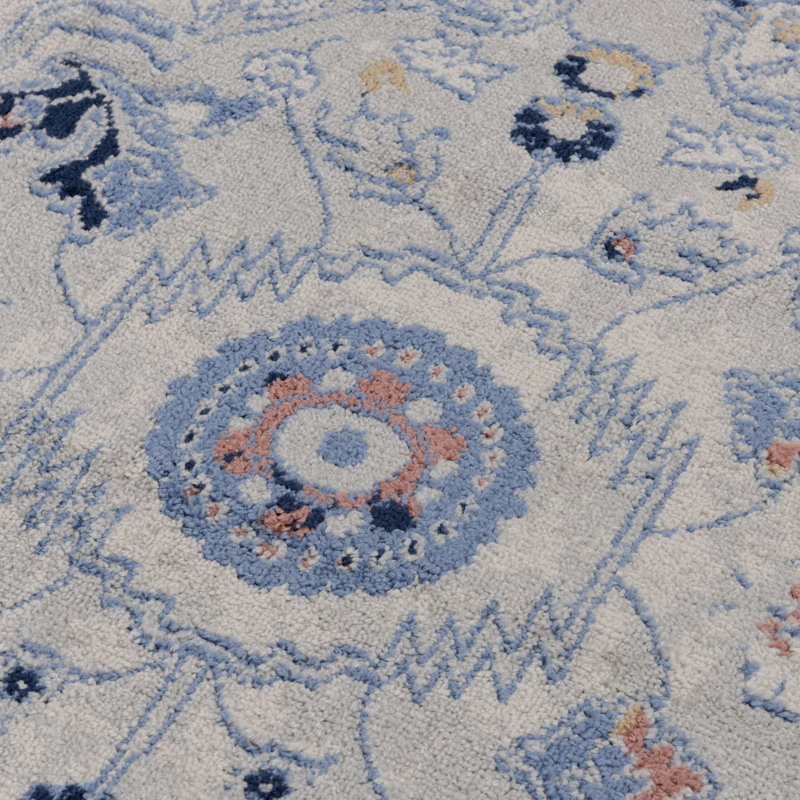 Geometric Indoor Rug, Rectangle 8' x 9'6"