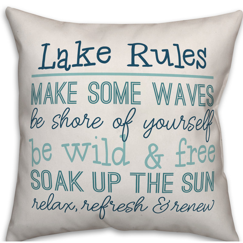 Outdoor Reversible Throw Pillow