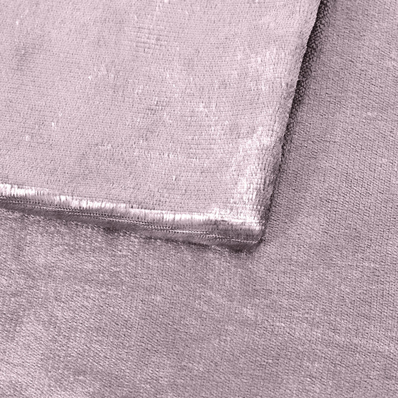Heavy Crushed Velvet Cushion Cover, Pink Rose