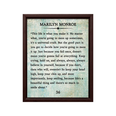 Marilyn Quote