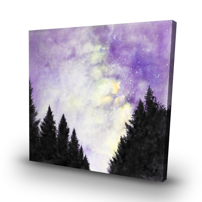 starry sky - 32"x32" art on canvas