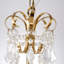 Lustre Hande 31" 8 lumières Empire classique/traditionnel à intensité variable avec accents de cristal