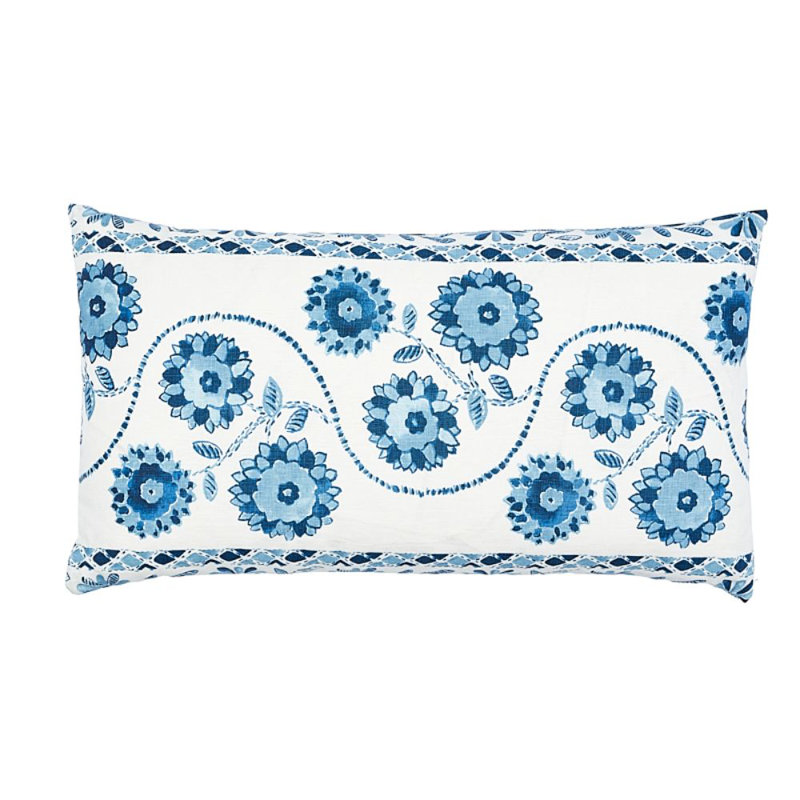 Zinnia Handmade Print Pillow