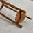 Double - layer Solid Wood Plant Stand with Polishe