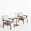 Chaise d'appoint en tissu Minimalist
